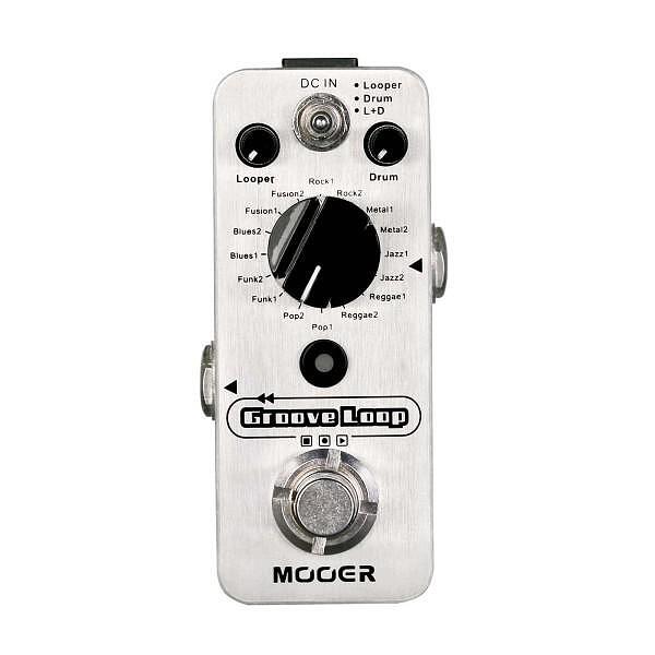 Mooer Groove Loop, Drum Machine and Looper Pedal