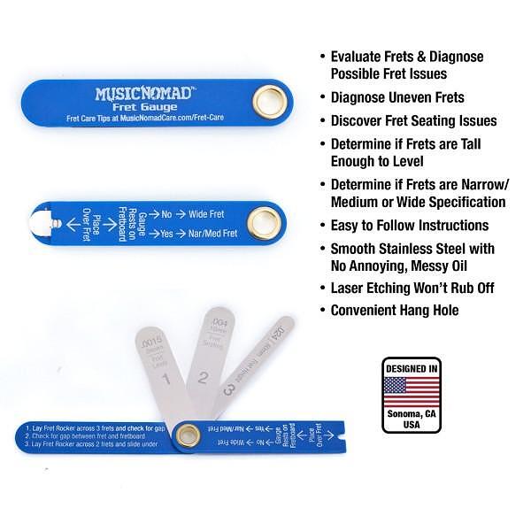 Music Nomad Precision Fret Gauge