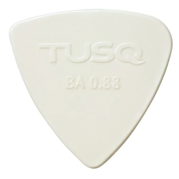 Graph Tech TUSQ Bi-Angle Pick 0.88mm, Bright, White