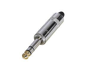 Rean NYS228GT Stereo 1/4" Plug, Gold Plated Tip Contacts