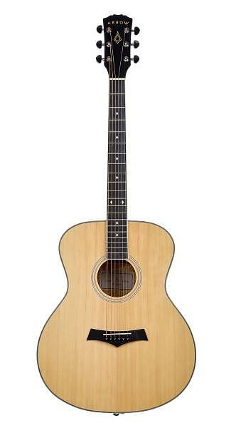 Arrow Gold Auditorium Acoustic Guitar, Natural