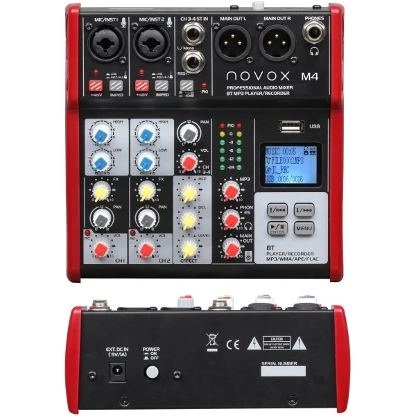 Novox M4 MKII, Мixer