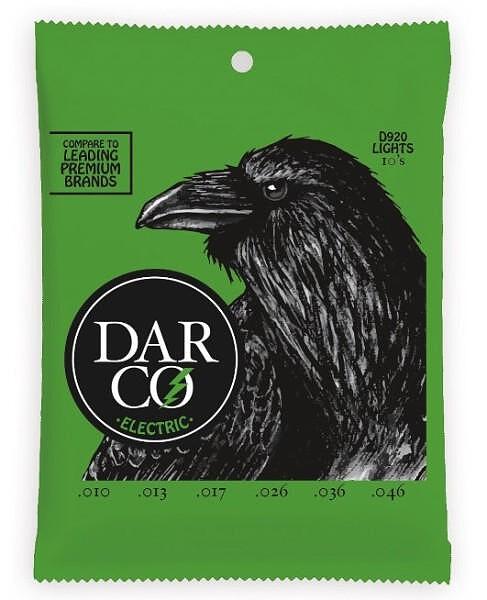 Darco D930 Electric Guitar Strings, Light .010-046"