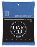 Darco D520 Acoustic Guitar Strings, Bronze 80/20 , Light .012-.054"