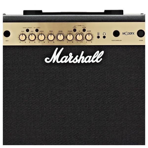Marshall MG30 FX Gold Guitar Amp, Digital FX, 30 Watts