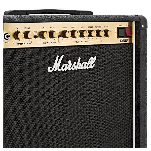 Marshall DSL20 Tube Combo Amp, 20 Watts