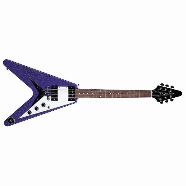 Epiphone Flying V (Incl. Premium Gig Bag) Purple Sparkle