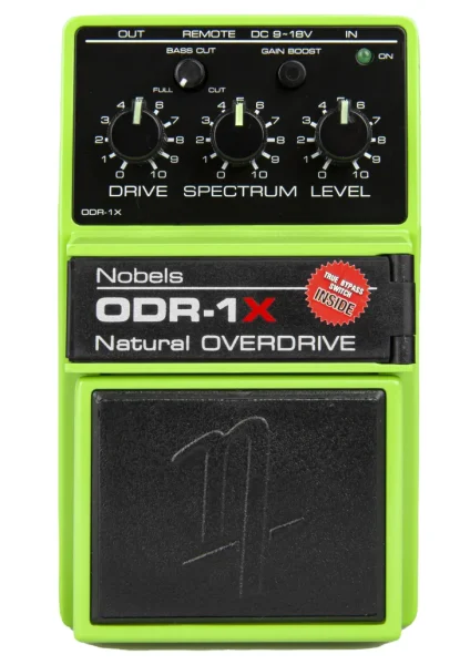 Nobels ODR-1X Natural Overdrive Pedal