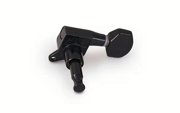 Framus Machine Head Black Right, Long, 23mm