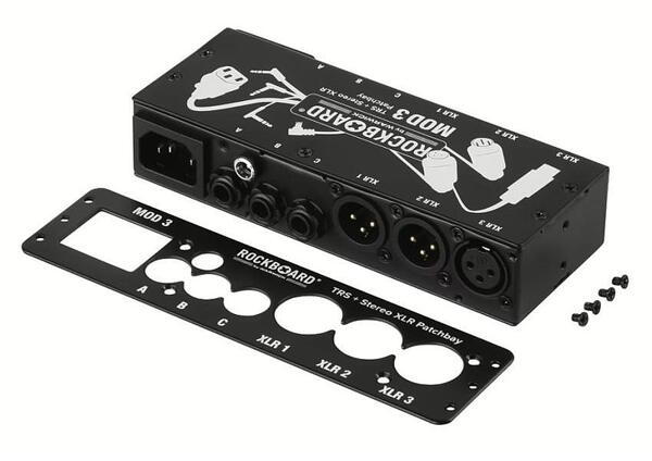 RockBoard MOD 3 V2 All-In-One TRS & XLR Patchbay for Vocalists & Acoustic Players