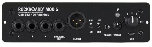 RockBoard MOD 5 Cab SIM + DI Patchbay