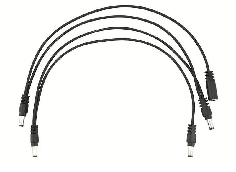 RockBoard Flat Daisy Chain Cable, Straight, 4 Outs