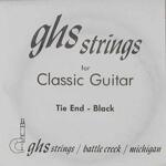 GHS Tie End Regular Classics Single String, Black Nylon 032"