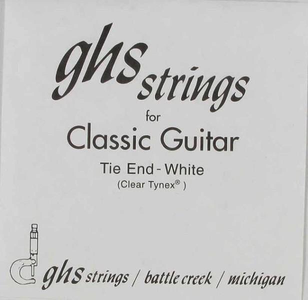 GHS Tie End Regular Classics Single String, Clear Nylon 032"