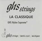 GHS La Classique Nylon Supreme Trebles Single String, 029"