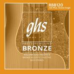 GHS Pressurewound Phosphor Bronze Single Bass String .120", 37.25"