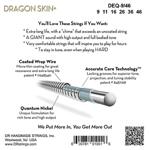 DR Strings Dragon Skin+ Electric Light to Medium 009"/046"