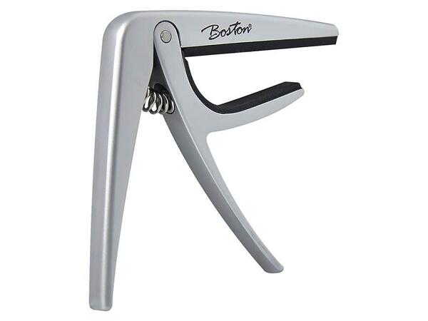 Boston Spring Loaded Capo For Classical Guitar, Titanium