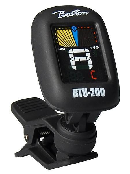 Boston Chromatic Clip Tuner With Full Color Display, 430-450Hz