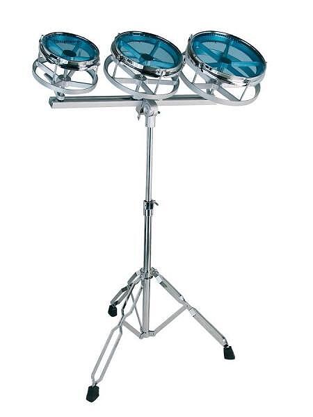 Hayman Rototoms, 6" + 8" + 10", With Double Braced Stand