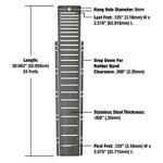 Music Nomad Fret Shield™ Fretboard Protector Guard for F-25.50" Guitar Fret Scale