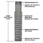 Music Nomad Fret Shield™ Fretboard Protector Guard for E-24.75" Guitar Fret Scale