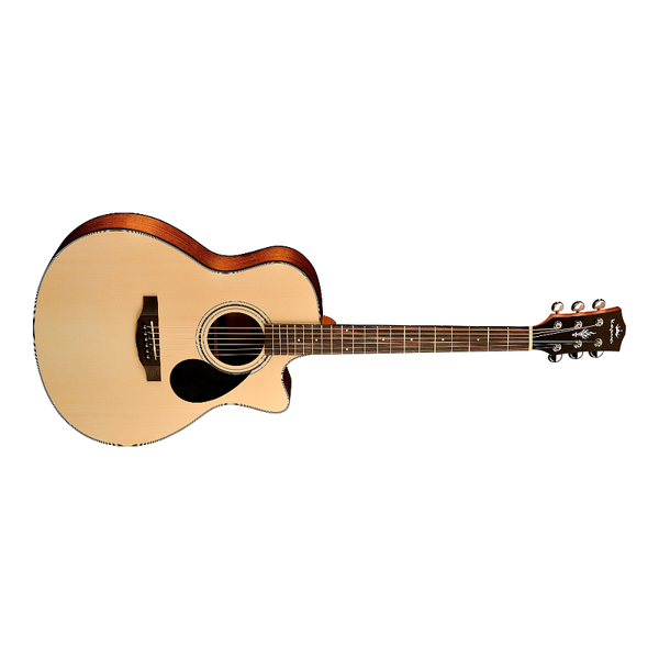 Kepma Guitars PLYTONE SERIES - EAC+ Grand Auditorium Acoustic Guitar, Natural