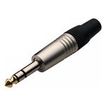 Rockcable 1/4" TRS Plug Stereo Straight, Plastic Cap