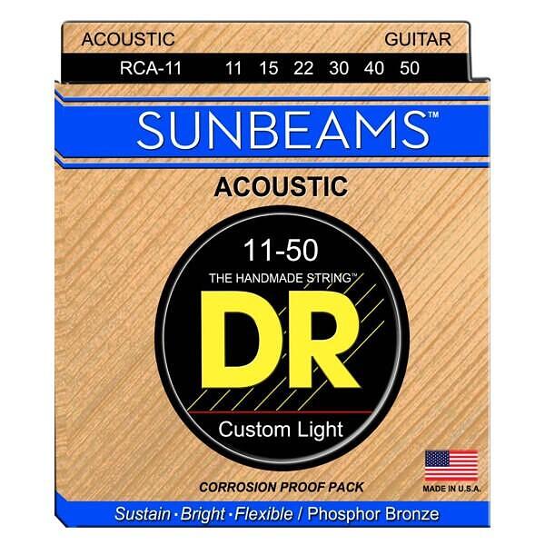DR Strings Sunbeam Acoustic Custom Light 011"/050"