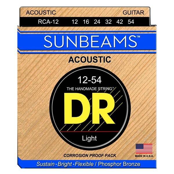 DR Strings Sunbeam Acoustic Light 012"/054"
