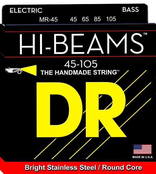 DR Strings Hi-Beam Bass Medium-Lite 045"/105"