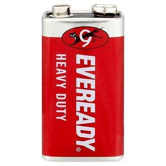 Eveready HD 9V Heavy Duty Battery Zink