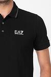 Мъжка поло тениска EA7 8NPF06 PJ04Z 1200 - Черна