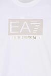 Тениска EA7 PJFBZ-3RUT05 1100 - Бяла