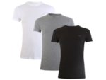 Мъжки тениски DIESEL UMTEE T-SHIRT JAKE 3-PACK - Бяла/Сива/Черна