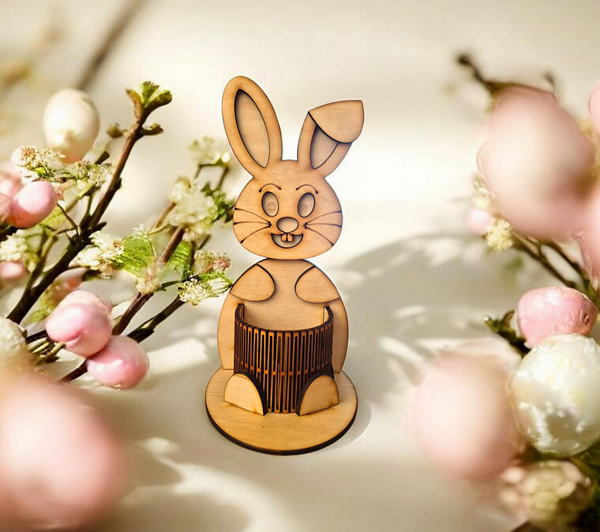 Поставка за Великденско яйце Зайче