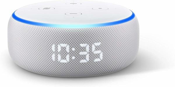 Amazon Echo Dot (3rd Generation) с часовник Amazon Echo Dot (3rd Generation) с часовник