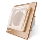 LIVOLO - VL-C7C1EU-11 - Влагозащитен единичен контакт 220V/16A