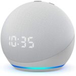 Amazon Echo Dot 4th Gen  с часовник