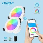 LIVOLO -VL-SHQ014 -WI-FI SMART LED ПАНЕЛ RGB 9W