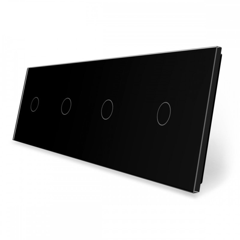 Image of LIVOLO - 701111-61-Панел кристално стъкло, 4 точки, 293mm*80mm, EU