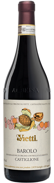Виети Бароло Кастилионе, 0.75 л
