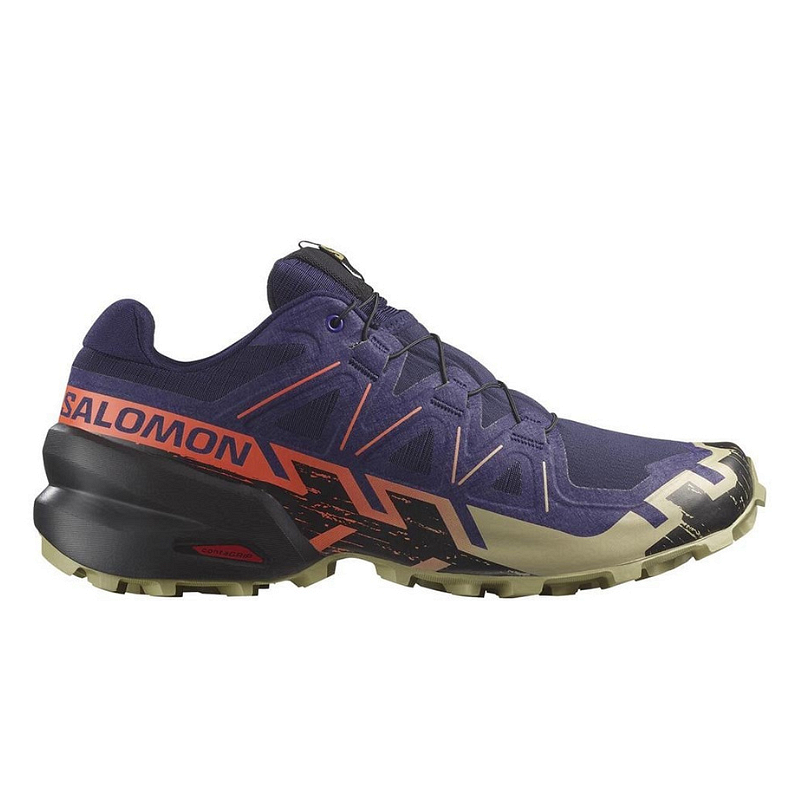 Salomon Speedcross 6 Mar Bl/Black/Chert