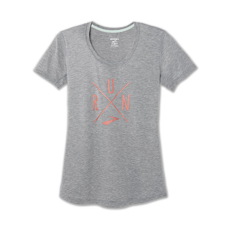 Brooks Distance Graphic Tee W
