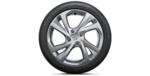 Джанта Алуминиева 17" - 4-double-spoke - Silver - Opel Corsa F