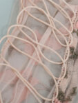 Прозрачно дамско боди Далина в кралскосин цвят-Copy