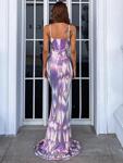 Официална дълга бутикова рокля Раена със силует русалка-Copy