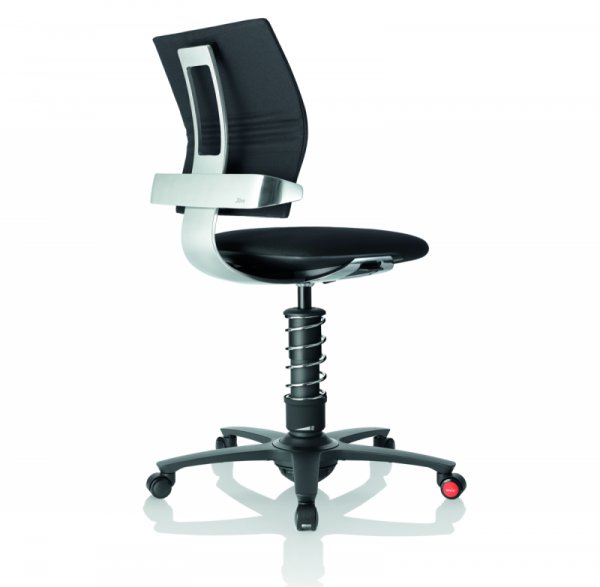 Ергономичен стол 3Dee Black Silver Base Ергономичен стол 3Dee Black Silver Base
