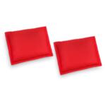White Boutique калъфки за възглавници памучен сатен червено