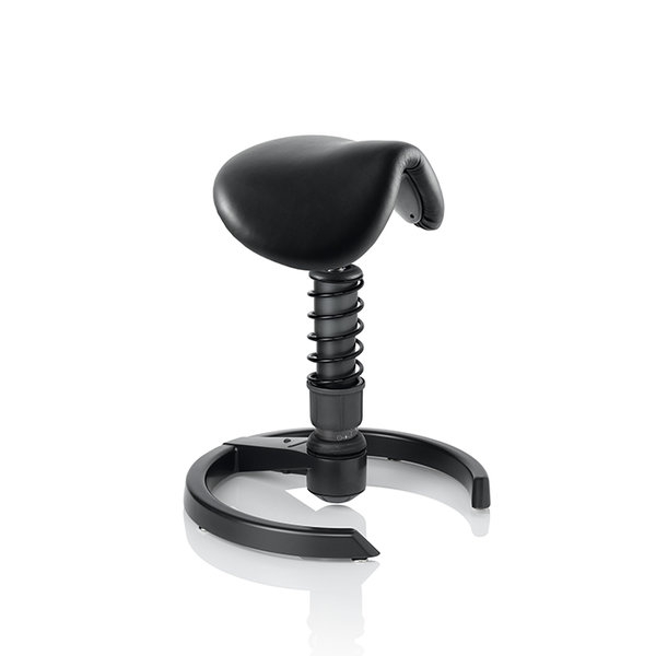 Ергономичен стол Swopper SADDLE leather black